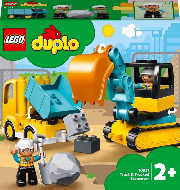 LEGO Duplo 10931 Nákladné auto a pásový bager